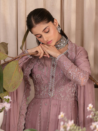 Gulaal | Embroidered Chiffon 23 | EZRAH UC-03 -  Gulaal Formal - Original Designer Dress - House of Maryam