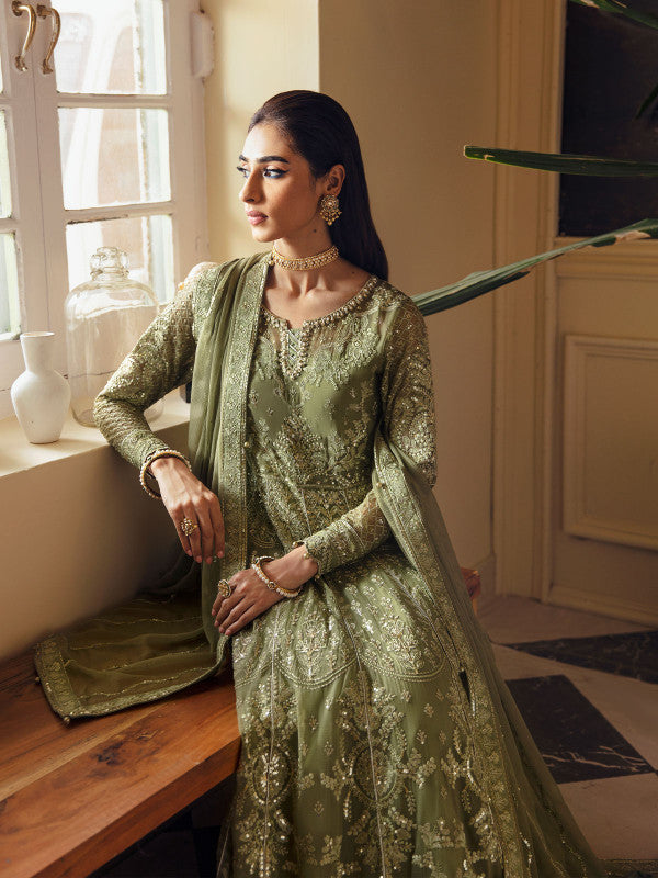 Gulaal | Embroidered Chiffon 23 | AYSA GL-EC-23V1-07 -  Gulaal Formal - Original Designer Dress - House of Maryam
