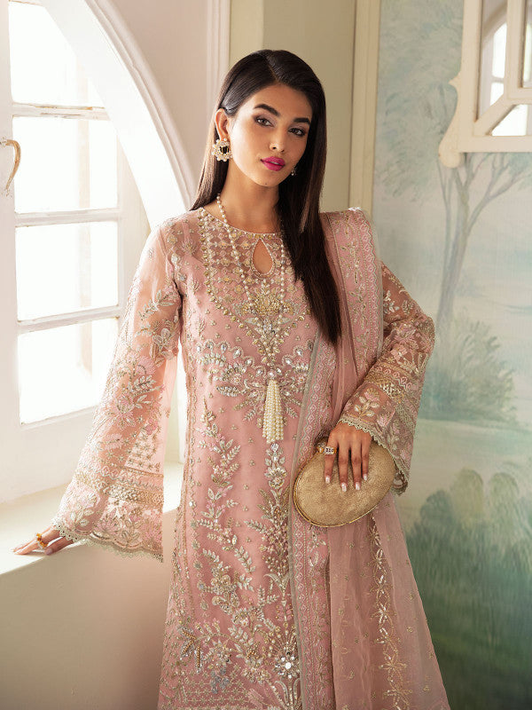 Gulaal | Embroidered Chiffon 23 | AYSEL GL-LP-V2-11 -  Gulaal Formal - Original Designer Dress - House of Maryam