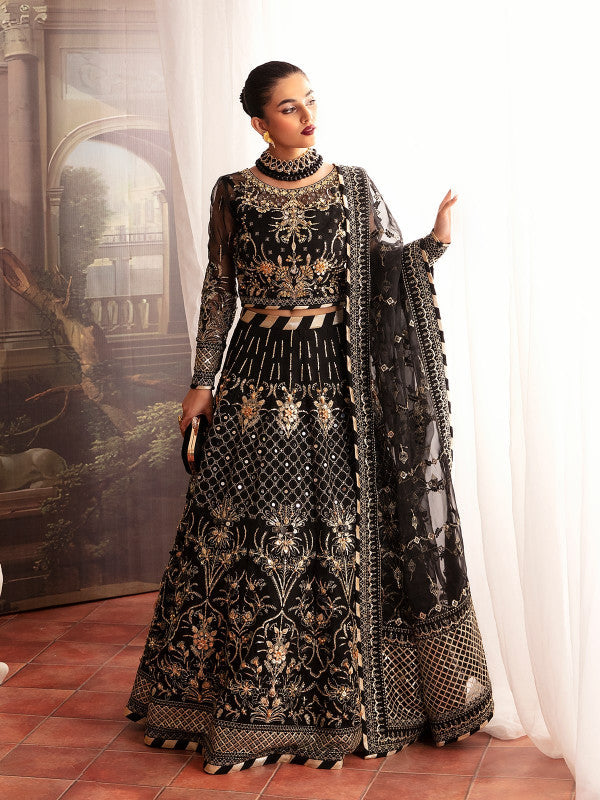 Gulaal | Embroidered Chiffon 23 | STELLA GL-LP-V2-13 -  Gulaal Bridal - Original Designer Dress - House of Maryam