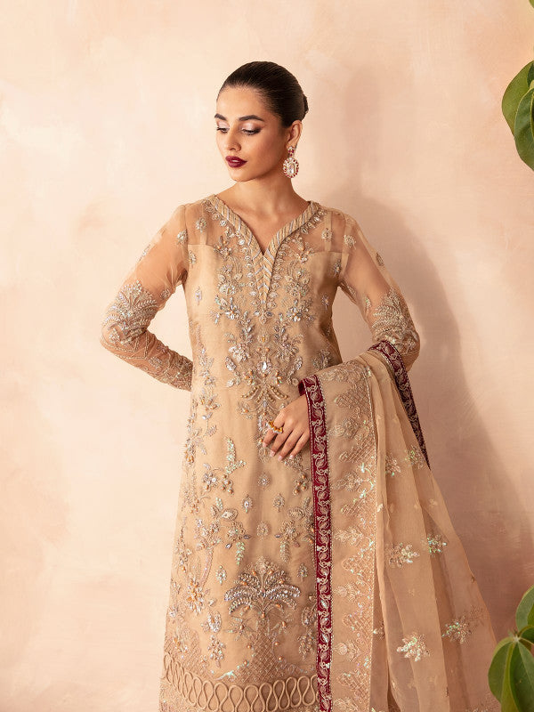 Gulaal | Embroidered Chiffon 23 | EMILIA GL-LP-V2-14 -  Gulaal Bridal - Original Designer Dress - House of Maryam