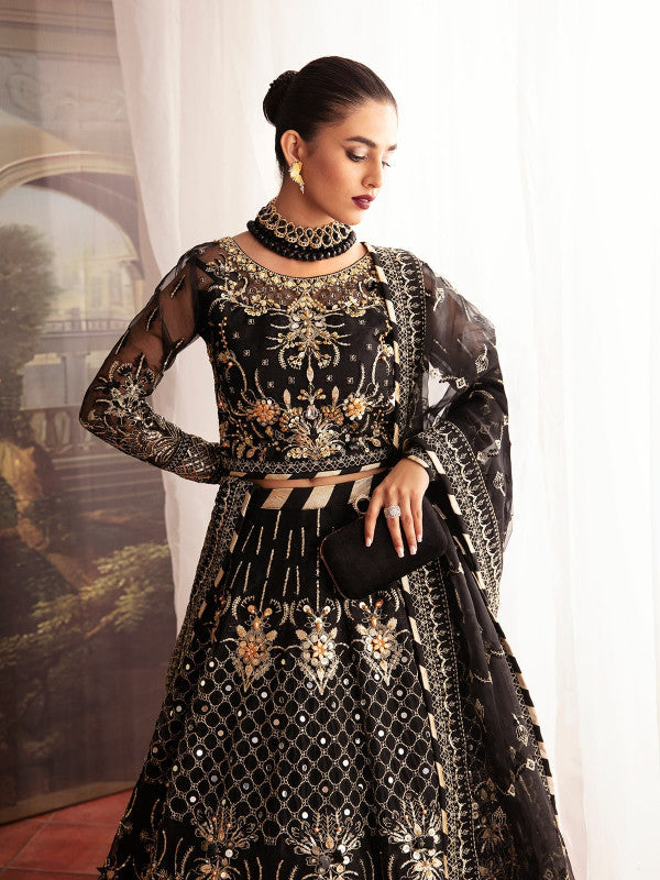 Gulaal | Embroidered Chiffon 23 | STELLA GL-LP-V2-13 -  Gulaal Bridal - Original Designer Dress - House of Maryam