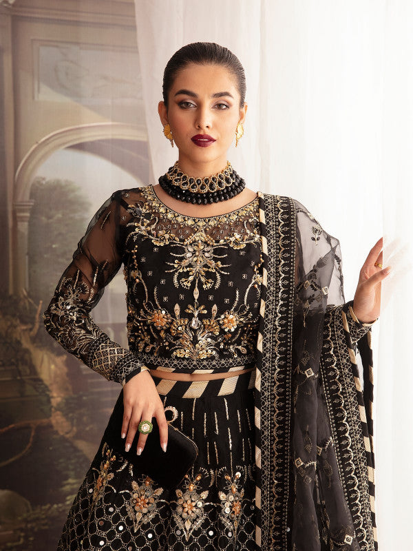 Gulaal | Embroidered Chiffon 23 | STELLA GL-LP-V2-13 -  Gulaal Bridal - Original Designer Dress - House of Maryam