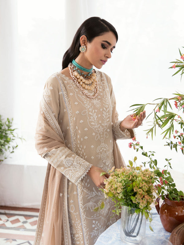 Gulaal | Embroidered Chiffon 23 | Meraki -  Gulaal Formal - Original Designer Dress - House of Maryam