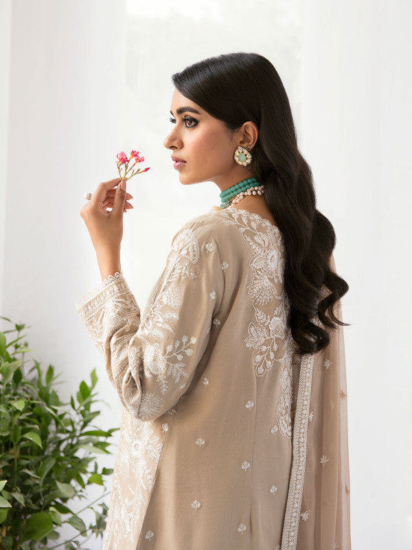 Gulaal | Embroidered Chiffon 23 | Meraki -  Gulaal Formal - Original Designer Dress - House of Maryam