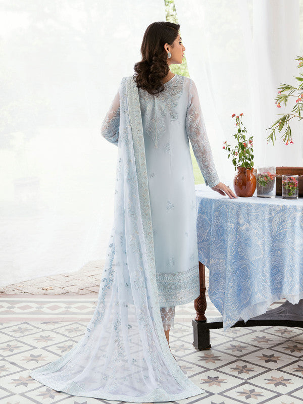 Gulaal | Embroidered Chiffon 23 | Wisteria -  Gulaal Formal - Original Designer Dress - House of Maryam