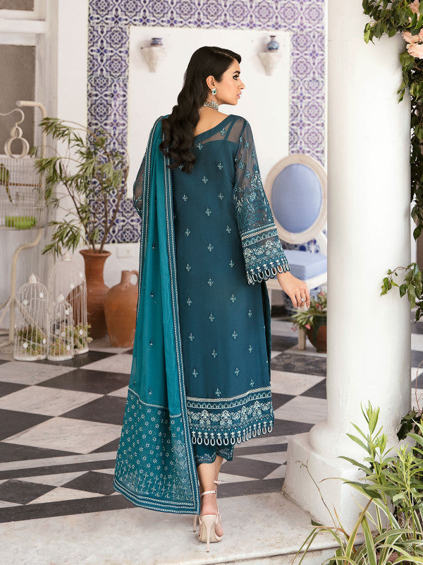 Gulaal | Embroidered Chiffon 23 | Reyah -  Gulaal Formal - Original Designer Dress - House of Maryam