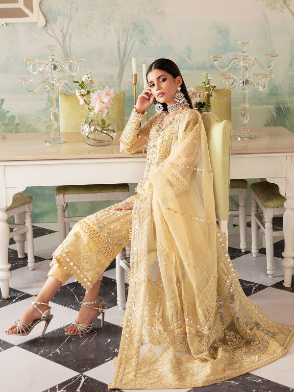 Gulaal | Embroidered Chiffon 23 | ANIYA GL-LP-V2-10 -  Gulaal Formal - Original Designer Dress - House of Maryam