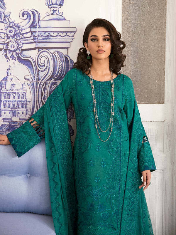 Gulaal | Embroidered Chiffon 23 | Sairaab -  Gulaal Formal - Original Designer Dress - House of Maryam