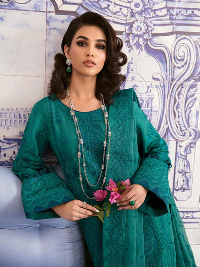 Gulaal | Embroidered Chiffon 23 | Sairaab -  Gulaal Formal - Original Designer Dress - House of Maryam