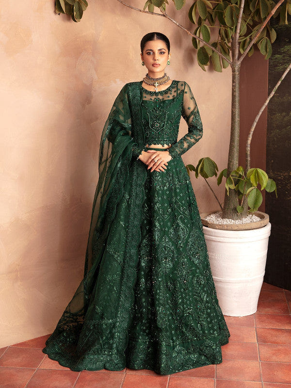 Gulaal | Embroidered Chiffon 23 | AURORA GL-LP-V2-18 -  Gulaal Bridal - Original Designer Dress - House of Maryam