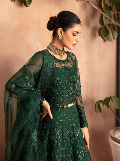 Gulaal | Embroidered Chiffon 23 | AURORA GL-LP-V2-18 -  Gulaal Bridal - Original Designer Dress - House of Maryam