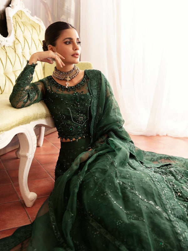 Gulaal | Embroidered Chiffon 23 | AURORA GL-LP-V2-18 -  Gulaal Bridal - Original Designer Dress - House of Maryam