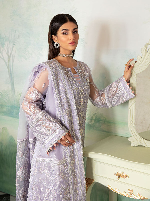 Gulaal | Embroidered Chiffon 23 | LIANA GL-LP-V2-17 -  Gulaal Bridal -  House of Maryam