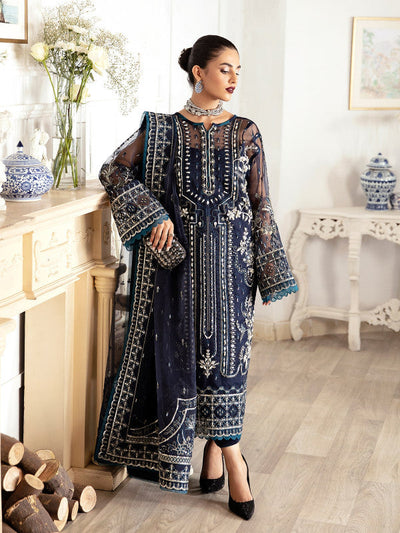 Gulaal | Embroidered Chiffon 23 | SABELA GL-LP-V2-15 -  Gulaal Bridal - Original Designer Dress - House of Maryam