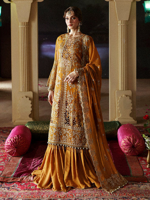 Mahnur | Pakeeza Luxury Formals | Gulebahar | PK - 03 -  Mahnur Ladies Clothes - Original Designer Dress - House of Maryam