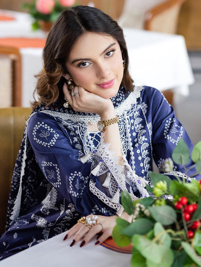 Mahnur | After Hours Luxury Lawn 25 | Garden Glee -  Mahnur Ladies Clothes - Original Designer Dress - House of Maryam