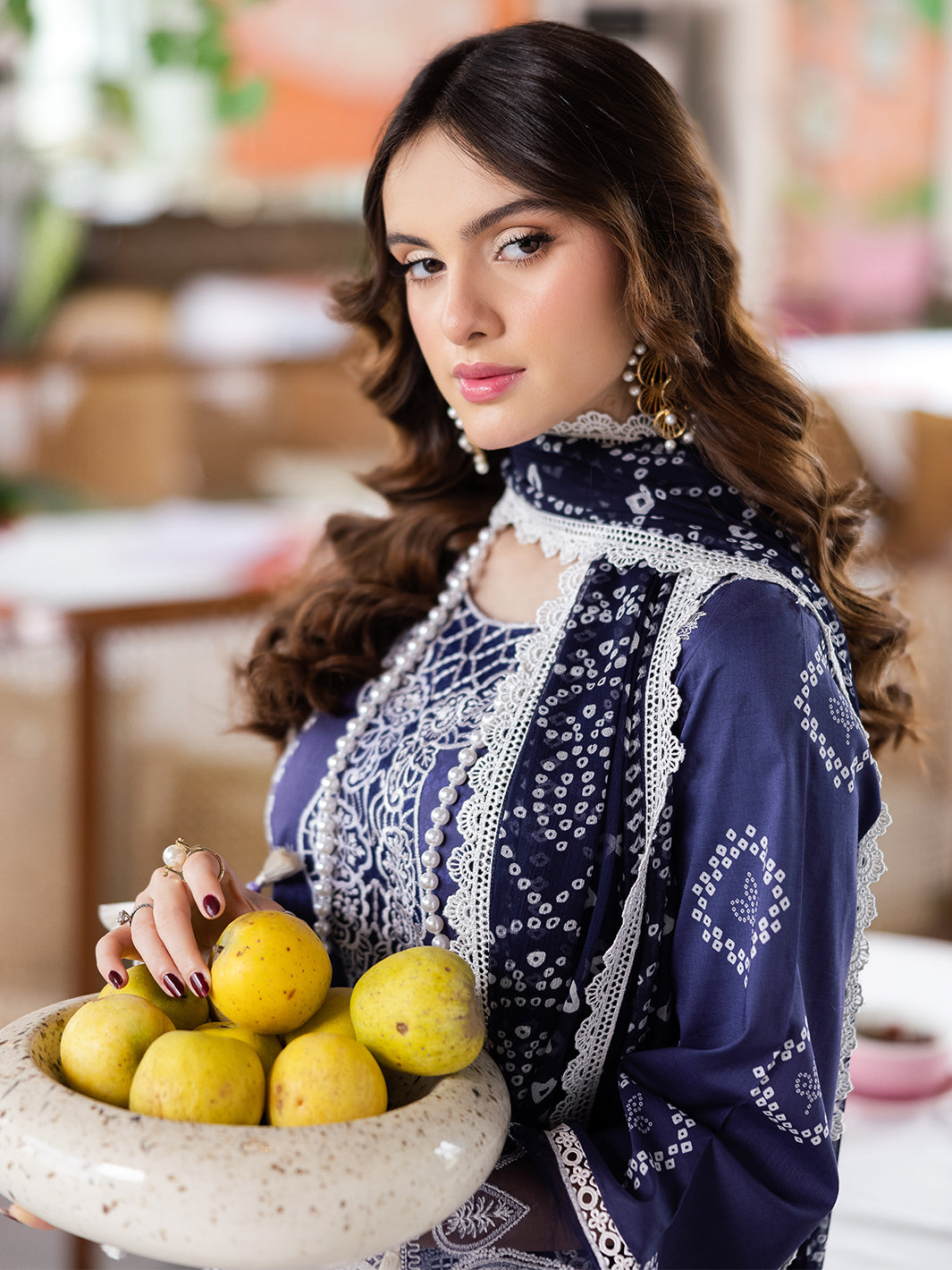Mahnur | After Hours Luxury Lawn 25 | Garden Glee -  Mahnur Ladies Clothes - Original Designer Dress - House of Maryam