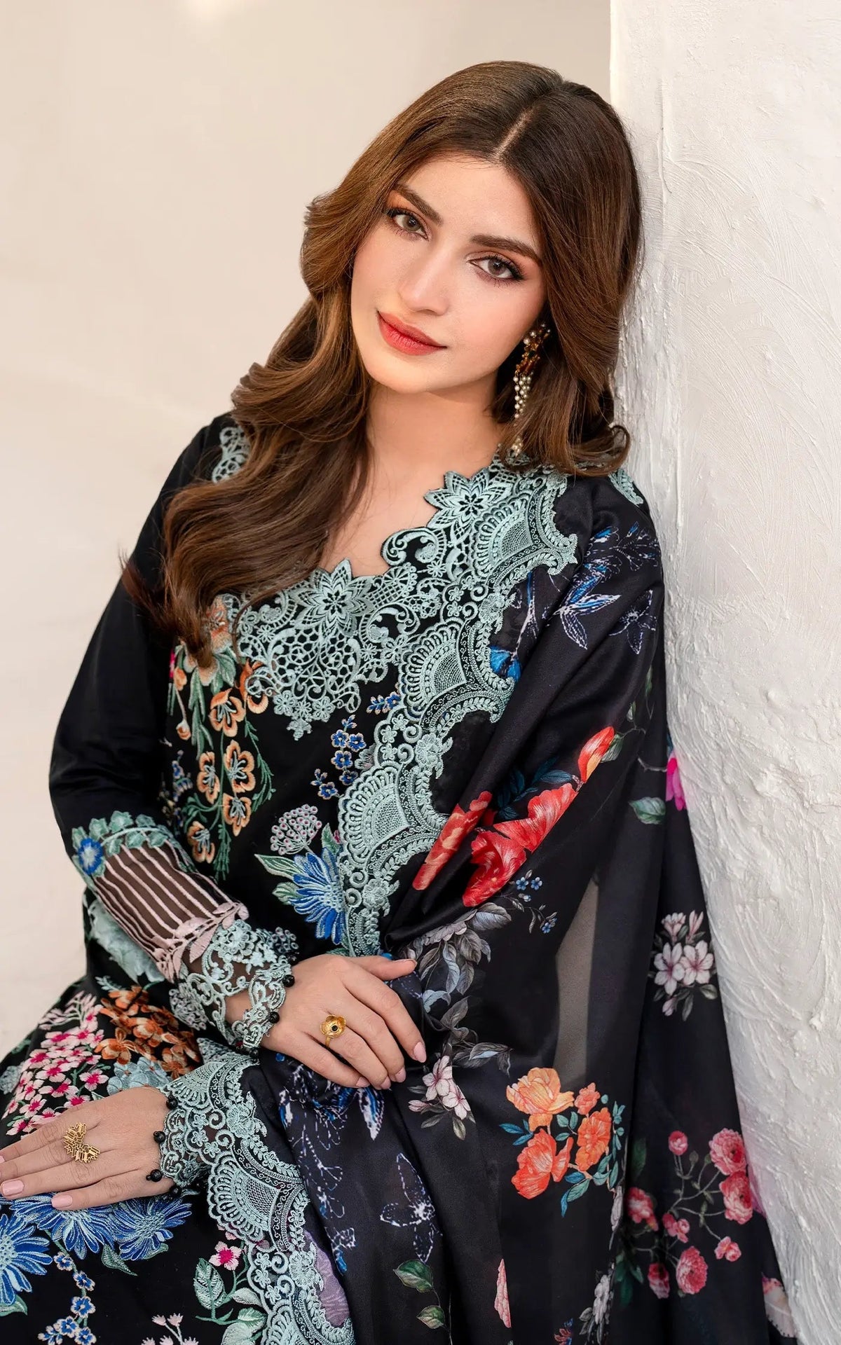 Asifa and Nabeel | Azalia Summer 25 | Garden Rose (AZL25-05) -  Asifa and Nabeel Ladies Clothes - Original Designer Dress - House of Maryam
