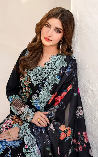 Asifa and Nabeel | Azalia Summer 25 | Garden Rose (AZL25-05) -  Asifa and Nabeel Ladies Clothes - Original Designer Dress - House of Maryam