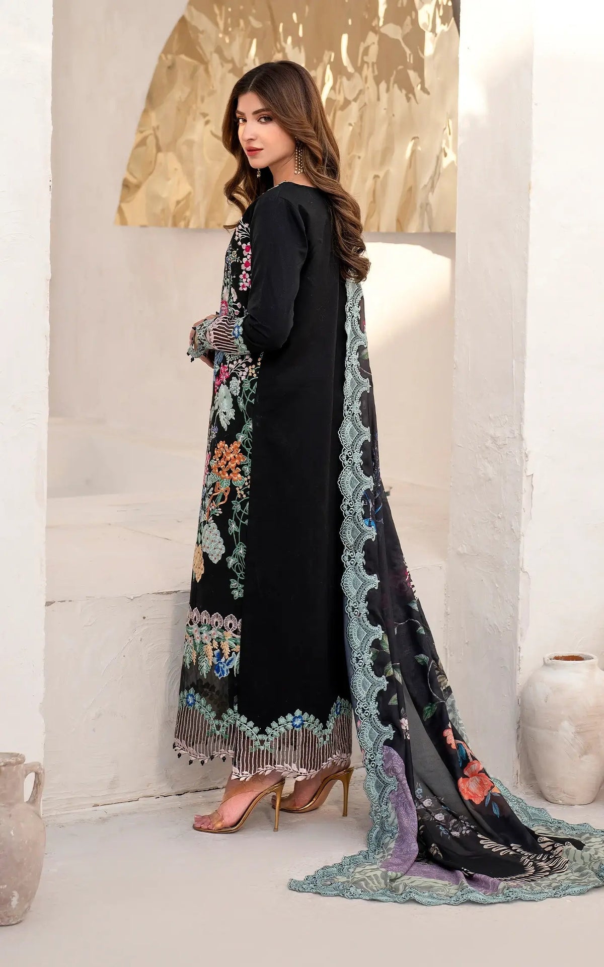 Asifa and Nabeel | Azalia Summer 25 | Garden Rose (AZL25-05) -  Asifa and Nabeel Ladies Clothes - Original Designer Dress - House of Maryam