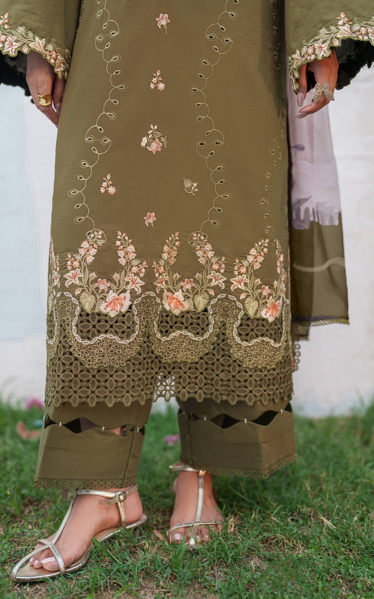 Asifa and Nabeel | Eden Cambric 25 | Gardenia Grace ECU25-09 -  Asifa and Nabeel Ladies Clothes - Original Designer Dress - House of Maryam