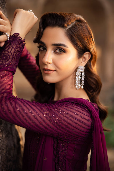 Azure | Luxe Formals | Garnet Majesty -  Azure Ladies Clothes - Original Designer Dress - House of Maryam