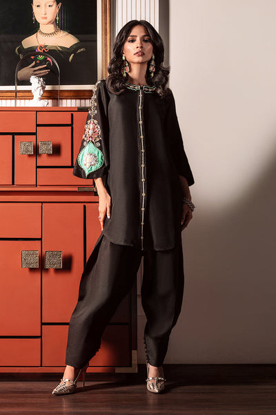 Wardha Saleem | Zimal Silk Edit | Evania -  Wardha Saleem Ladies Clothes - Original Designer Dress - House of Maryam