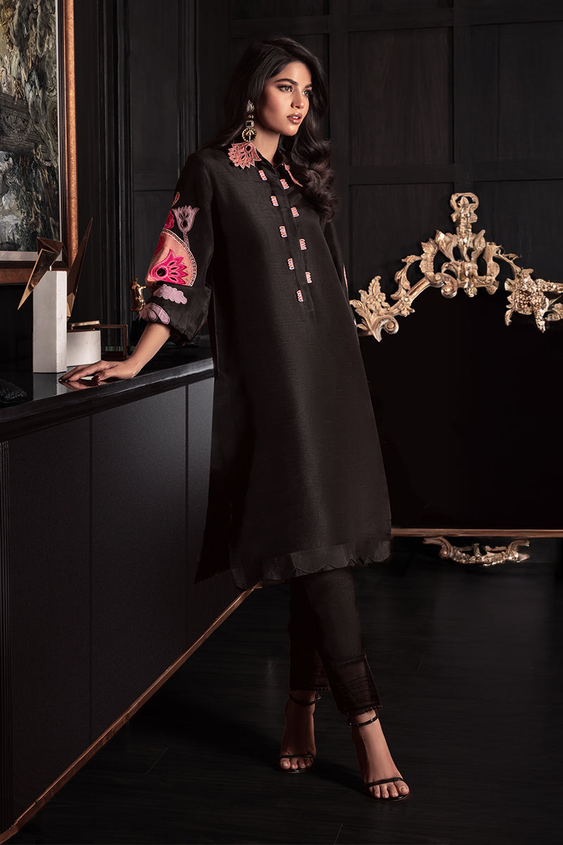 Wardha Saleem | Zimal Silk Edit | Miska -  Wardha Saleem Ladies Clothes - Original Designer Dress - House of Maryam