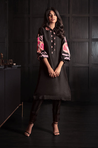 Wardha Saleem | Zimal Silk Edit | Miska -  Wardha Saleem Ladies Clothes - Original Designer Dress - House of Maryam