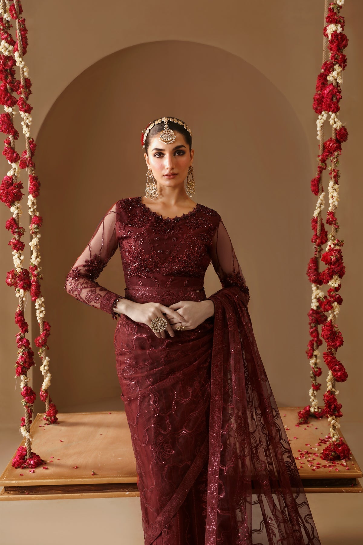 Alizeh | Reena Wedding Formals | AF-HM-4022-GULAB