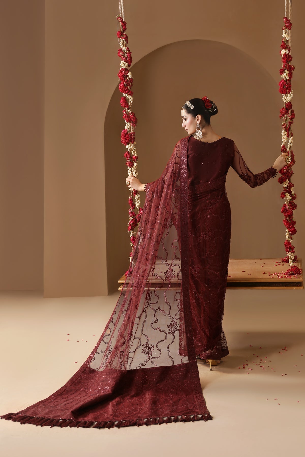 Alizeh | Reena Wedding Formals | AF-HM-4022-GULAB