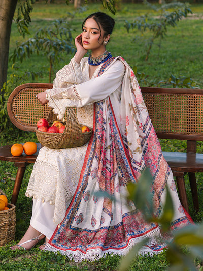 Mahnur | Dahlia Luxury Lawn 25 | Gia -  Mahnur Ladies Clothes - Original Designer Dress - House of Maryam