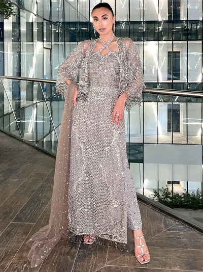 Epoque | Ciel Luxury Couture | GLAMESTONE -  Epoque Formal - Original Designer Dress - House of Maryam