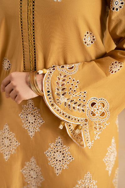 Cross Stitch | Exclusive Pret | Meadow Gold-3PC (Shirt, Trouser & Dupatta)