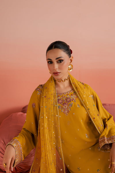 Batik | Gulmohar Festive Eid Edit 26' | Golden Glow 3Pc