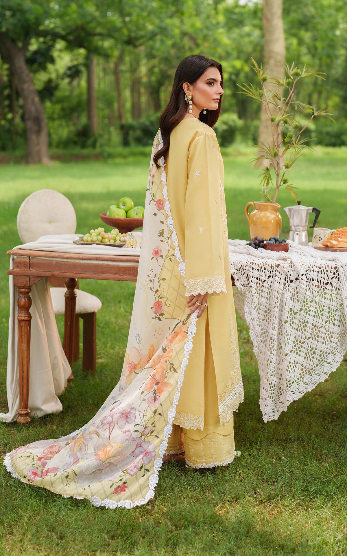 Asifa and Nabeel | Eden Cambric 25 | Golden Dust ECU25-10 -  Asifa and Nabeel Ladies Clothes - Original Designer Dress - House of Maryam