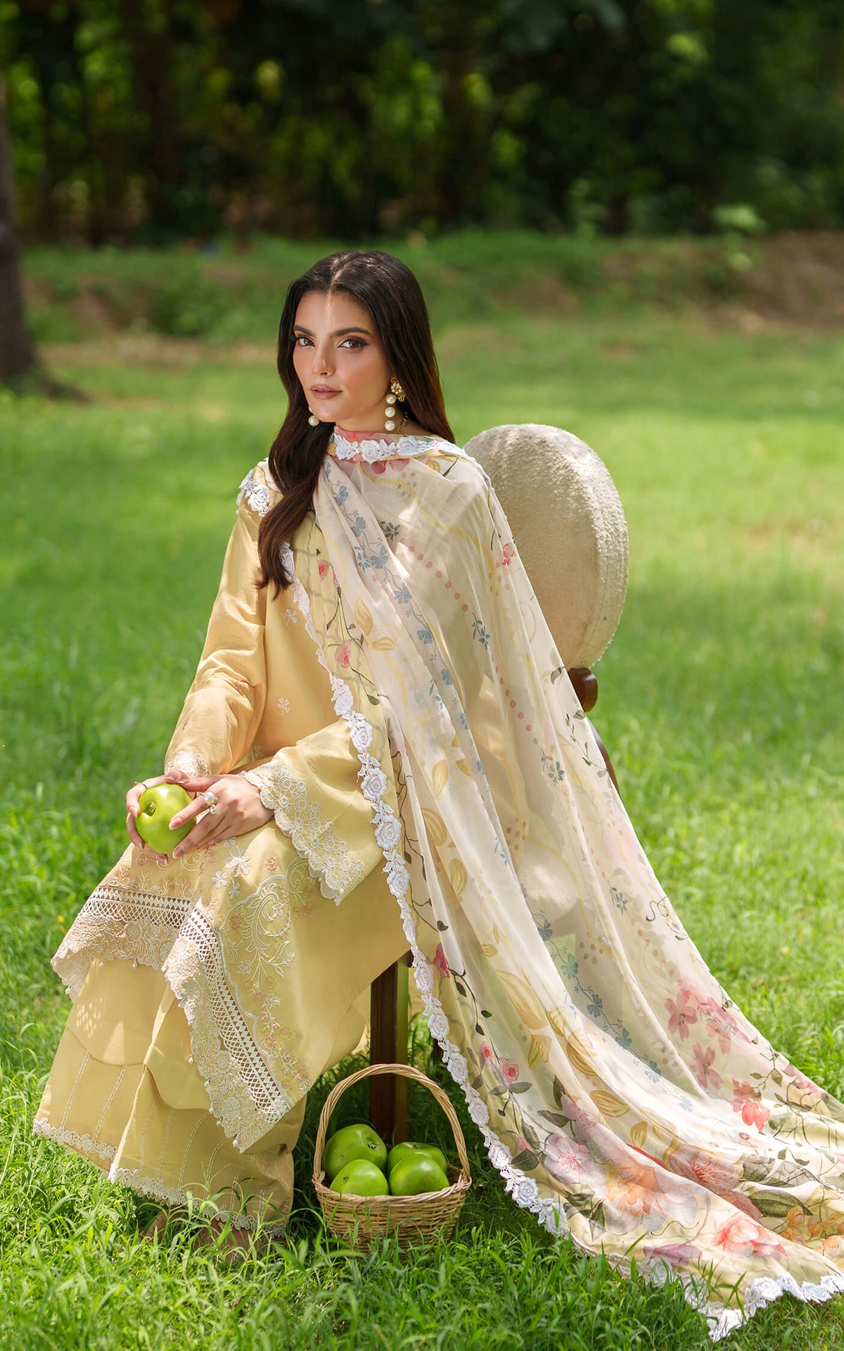 Asifa and Nabeel | Eden Cambric 25 | Golden Dust ECU25-10 -  Asifa and Nabeel Ladies Clothes - Original Designer Dress - House of Maryam