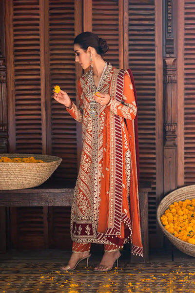 Azure | Embroidered Formals | Grandeur Glam -  Azure Formal - Original Designer Dress - House of Maryam