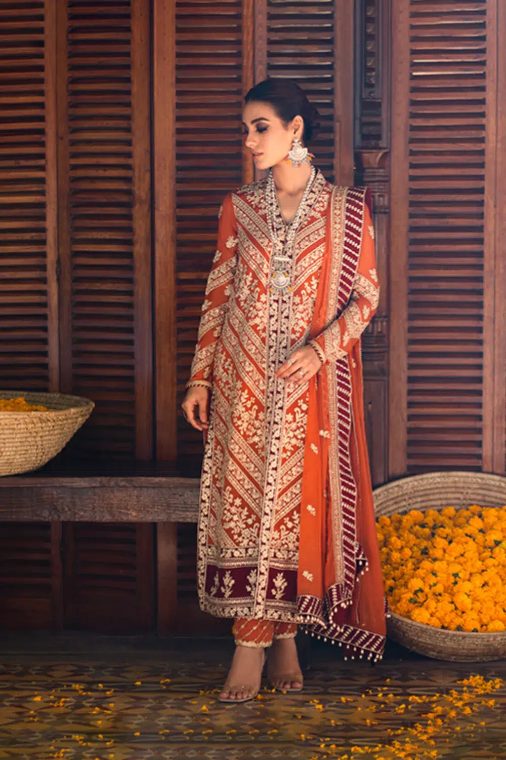 Azure | Embroidered Formals | Grandeur Glam -  Azure Formal - Original Designer Dress - House of Maryam