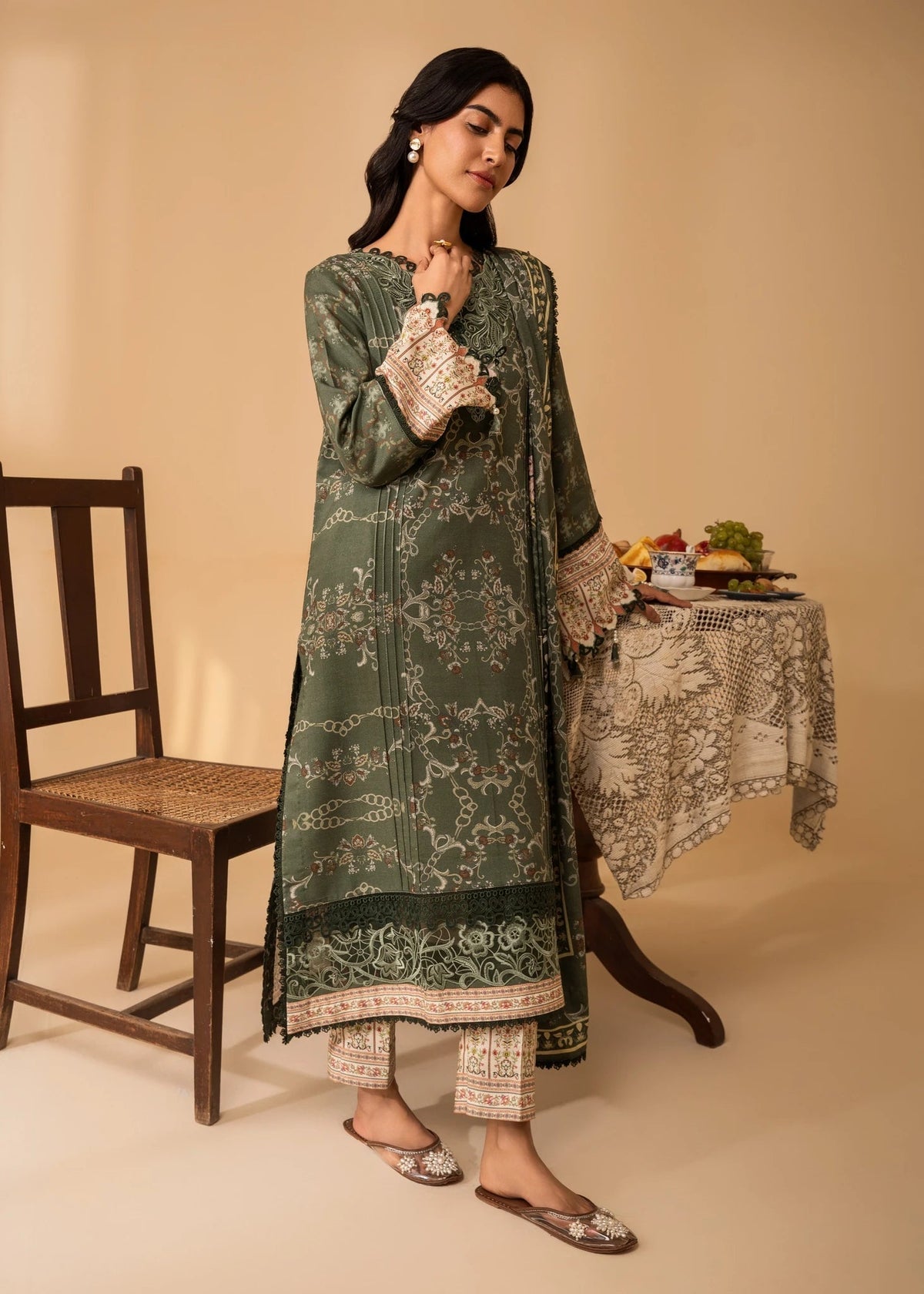 Nureh | Shades of Winter | AMARA (AZ-03) -  Nureh Ladies Clothes - Original Designer Dress - House of Maryam