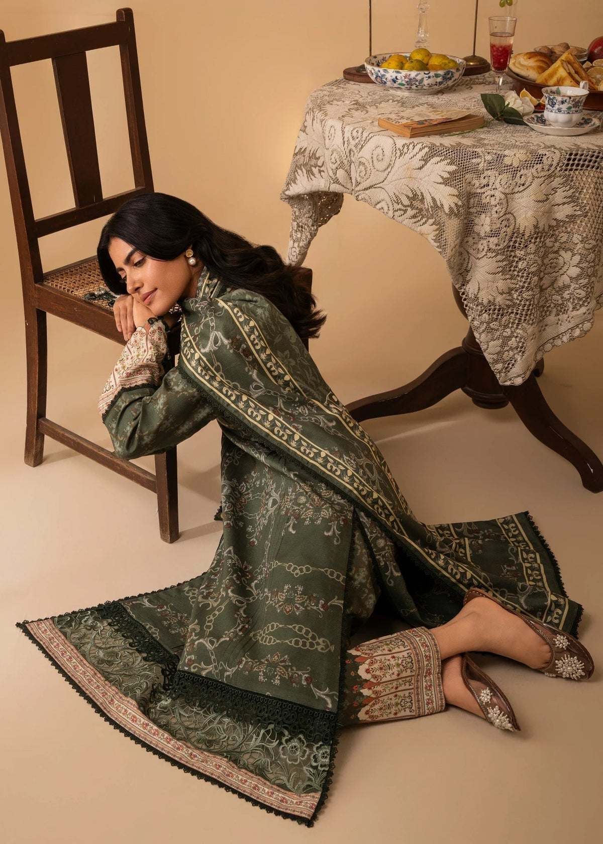 Nureh | Shades of Winter | AMARA (AZ-03) -  Nureh Ladies Clothes - Original Designer Dress - House of Maryam