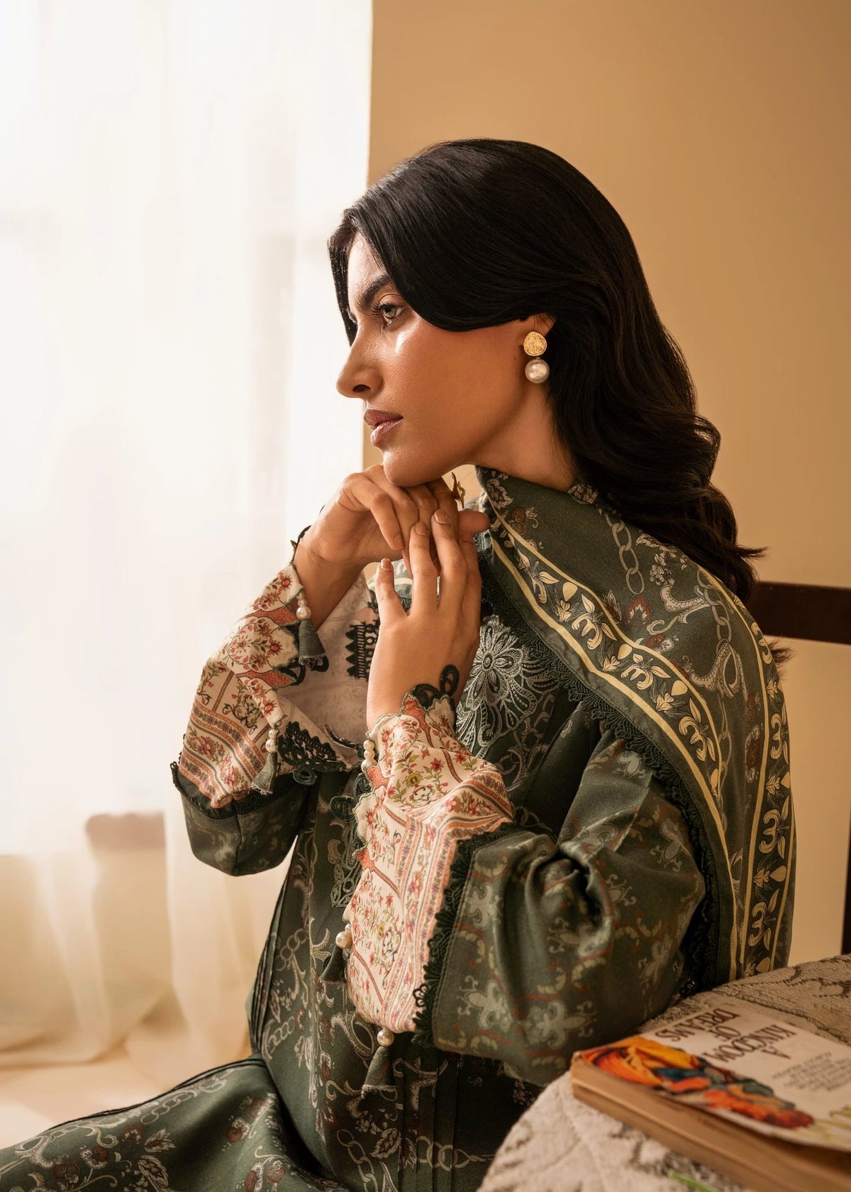 Nureh | Shades of Winter | AMARA (AZ-03) -  Nureh Ladies Clothes - Original Designer Dress - House of Maryam