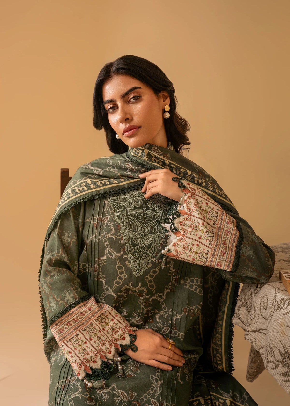 Nureh | Shades of Winter | AMARA (AZ-03) -  Nureh Ladies Clothes - Original Designer Dress - House of Maryam