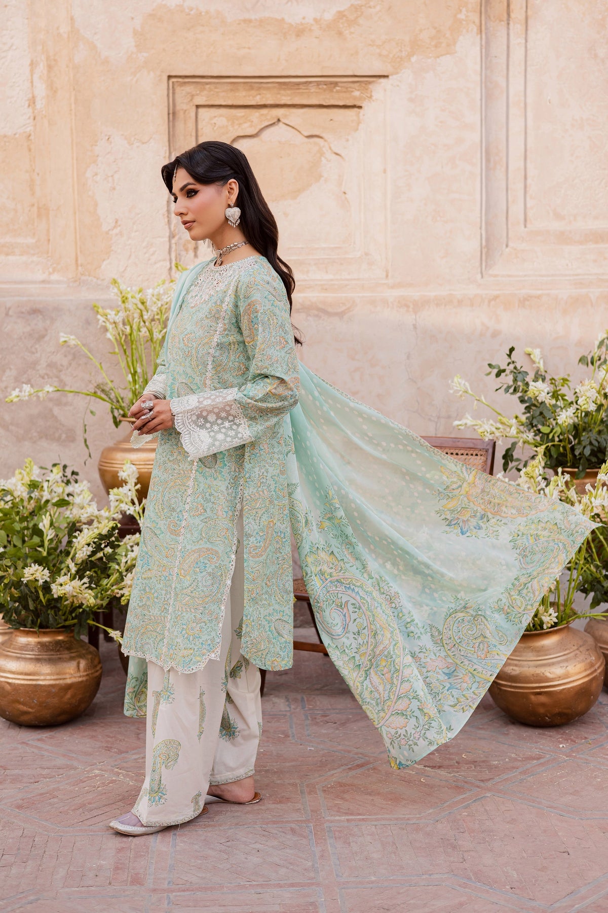 Batik | Festive Eid 26 | Green Elika, image 2