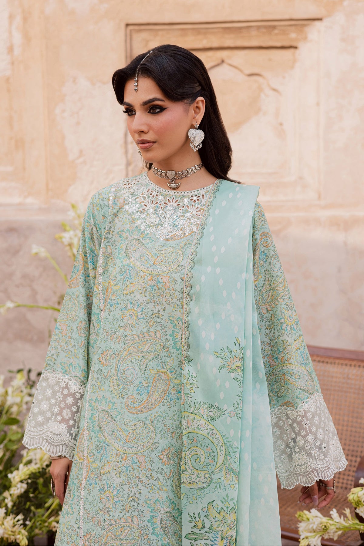 Batik | Festive Eid 26 | Green Elika, image 3