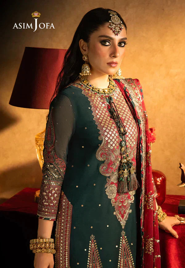 Asim Jofa | Velvet Festive 23 | AJVF-10 -  Asim Jofa Formal -  House of Maryam