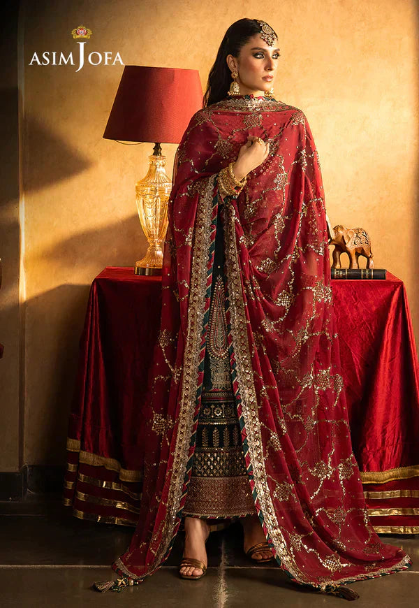 Asim Jofa | Velvet Festive 23 | AJVF-10 -  Asim Jofa Formal -  House of Maryam