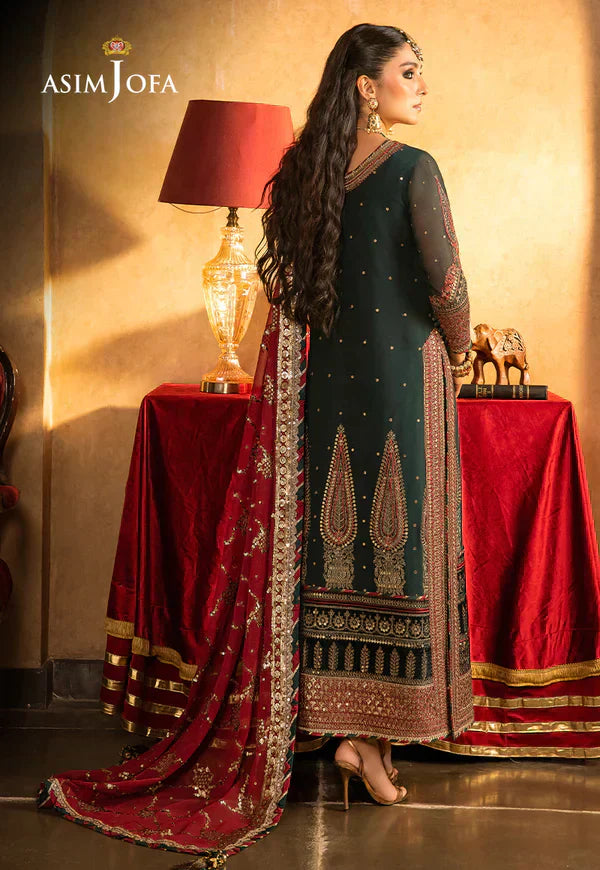 Asim Jofa | Velvet Festive 23 | AJVF-10 -  Asim Jofa Formal -  House of Maryam