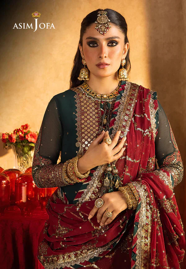 Asim Jofa | Velvet Festive 23 | AJVF-10 -  Asim Jofa Formal -  House of Maryam